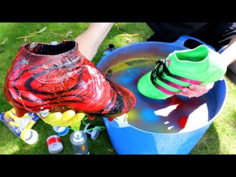 hydro dipping football cleats